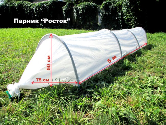 Парник Росток 4х0,5х0,75 м во Владимире